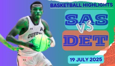 San Antonio Spurs vs Detroit Pistons Full Game Highlights   July 19, 2025  NBA Summer League