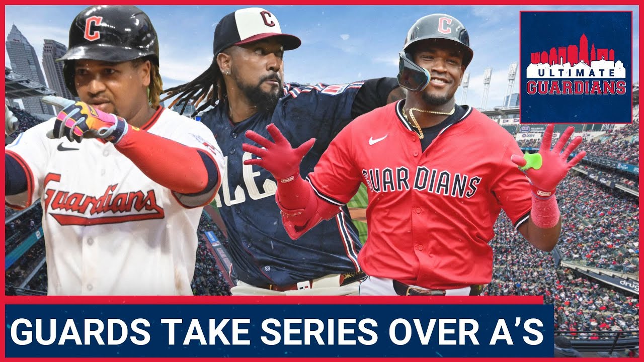 The Cleveland Guardians win the series over the A's | Steven Kwan entire series