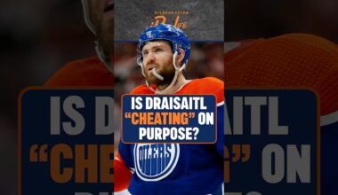 Is LEON DRAISAITL intentionally Cheating? #oilers #edmontonoilers #oilersnation