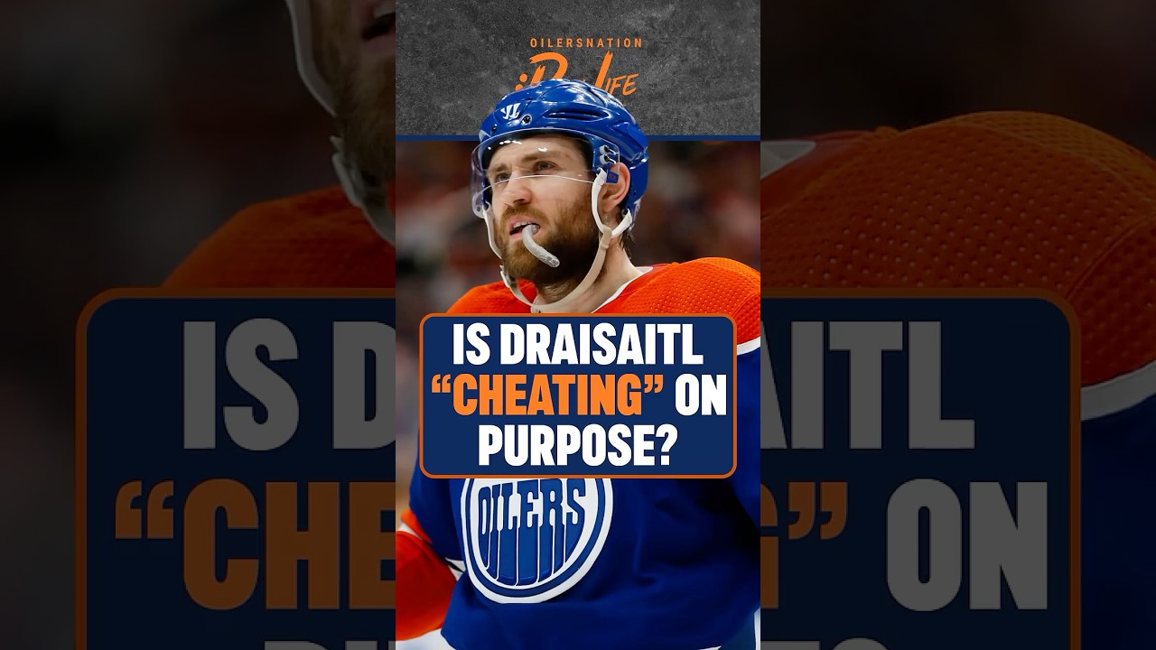 Is LEON DRAISAITL intentionally Cheating? #oilers #edmontonoilers #oilersnation