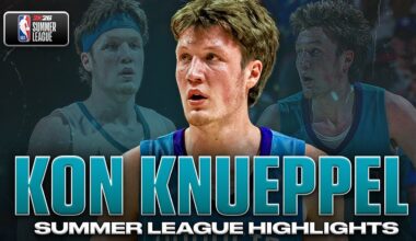Kon Knueppel Summer League Highlights | Charlotte Hornets