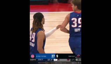 1st Quarter Highlights | Pistons vs Heat #detroitpistons #pistons #nba #nbasummerleague