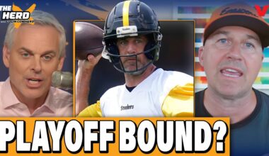 Will Aaron Rodgers lead Pittsburgh Steelers to NFL playoffs? | THE HERD