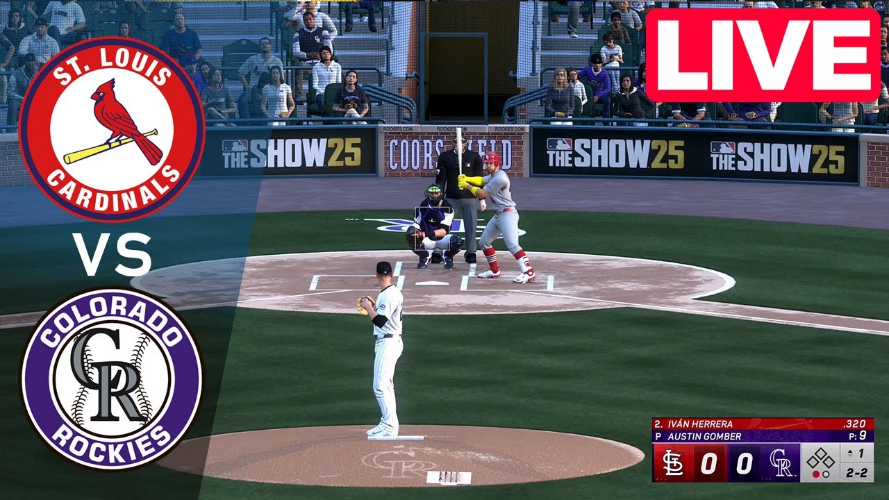 MLB LIVE🔴 St. Louis Cardinals vs Colorado Rockies - Jul 21, 2025 | Full Game MLB 2025 EN VIVO