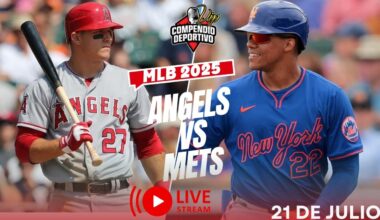 🔴 METS DE NUEVA YORK VS LOS ANGELES ANGELS EN VIVO LUNES 21 JULIO💥#MLB 2025