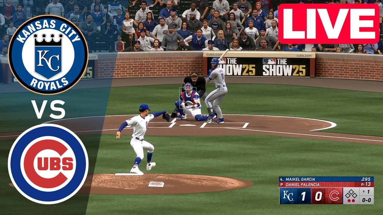 MLB LIVE🔴 Chicago Cubs vs Kansas City Royals - Jul 21, 2025 | Full Game MLB 2025 EN VIVO