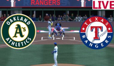 🔴LIVE🔴Oakland Athletics VS Texas Rangers/July 21 / MLB The show 25