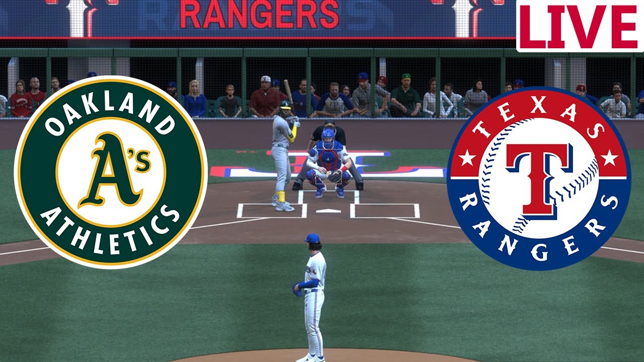 🔴LIVE🔴Oakland Athletics VS Texas Rangers/July 21 / MLB The show 25