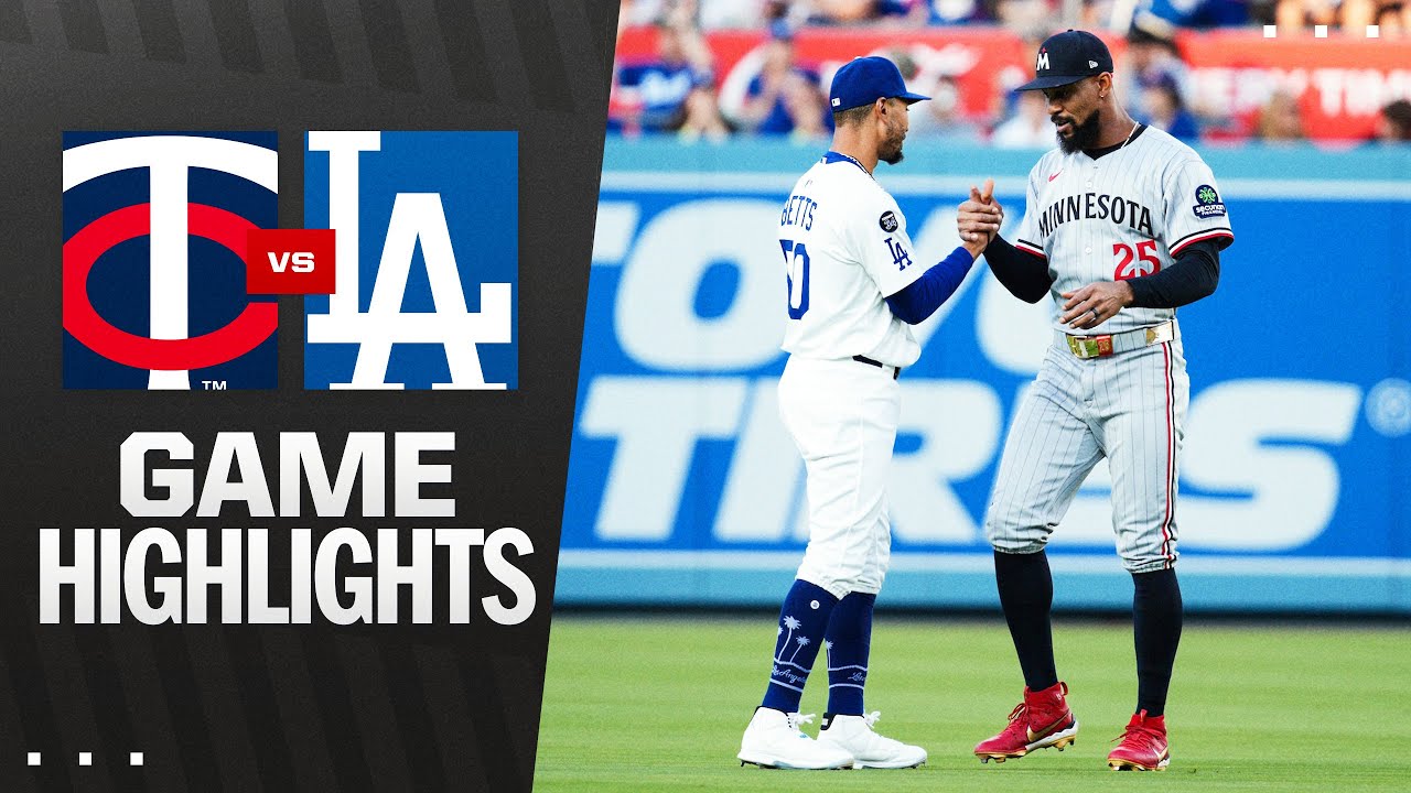 Twins vs. Dodgers Game Highlights (7/21/25) | MLB Highlights