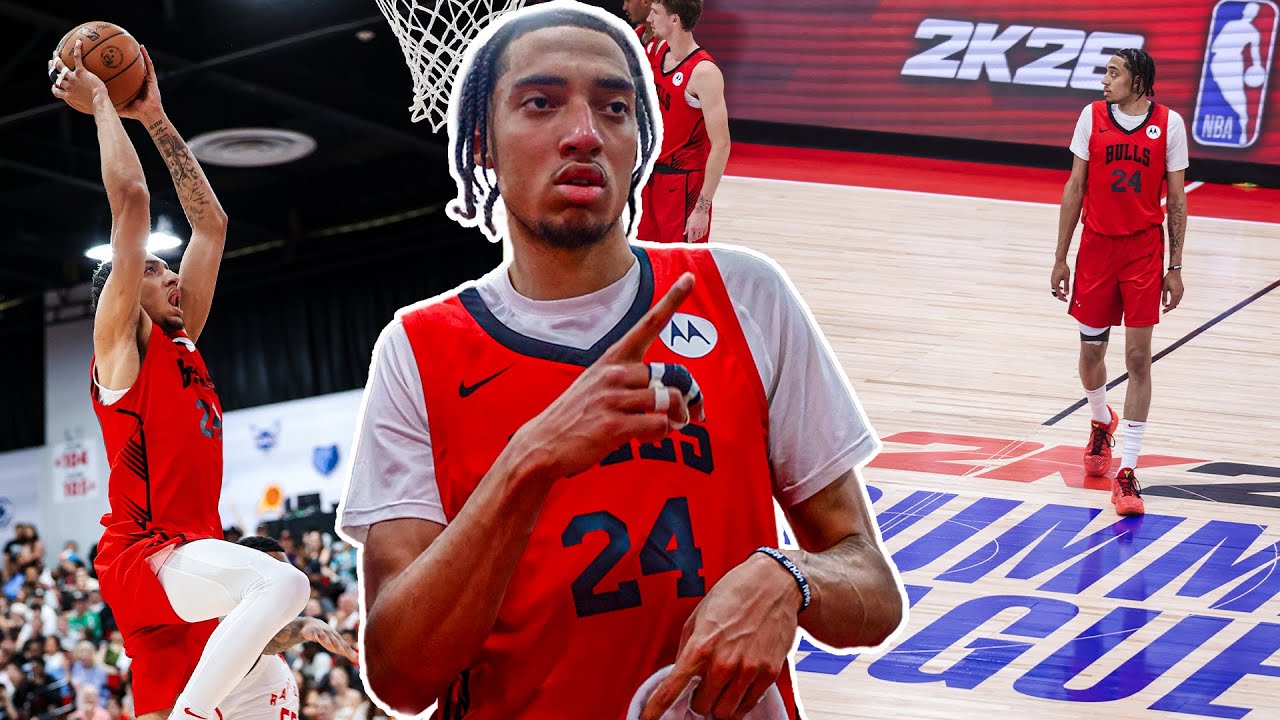 Rookie Noa Essengue's first look at NBA competition 👀 2025 Summer League Chicago Bulls Highlights