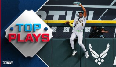 Top MLB Plays of 7/21! Lawrence Butler’s INSANE home run robbery, Kyle Tucker to the WALL, and MORE!