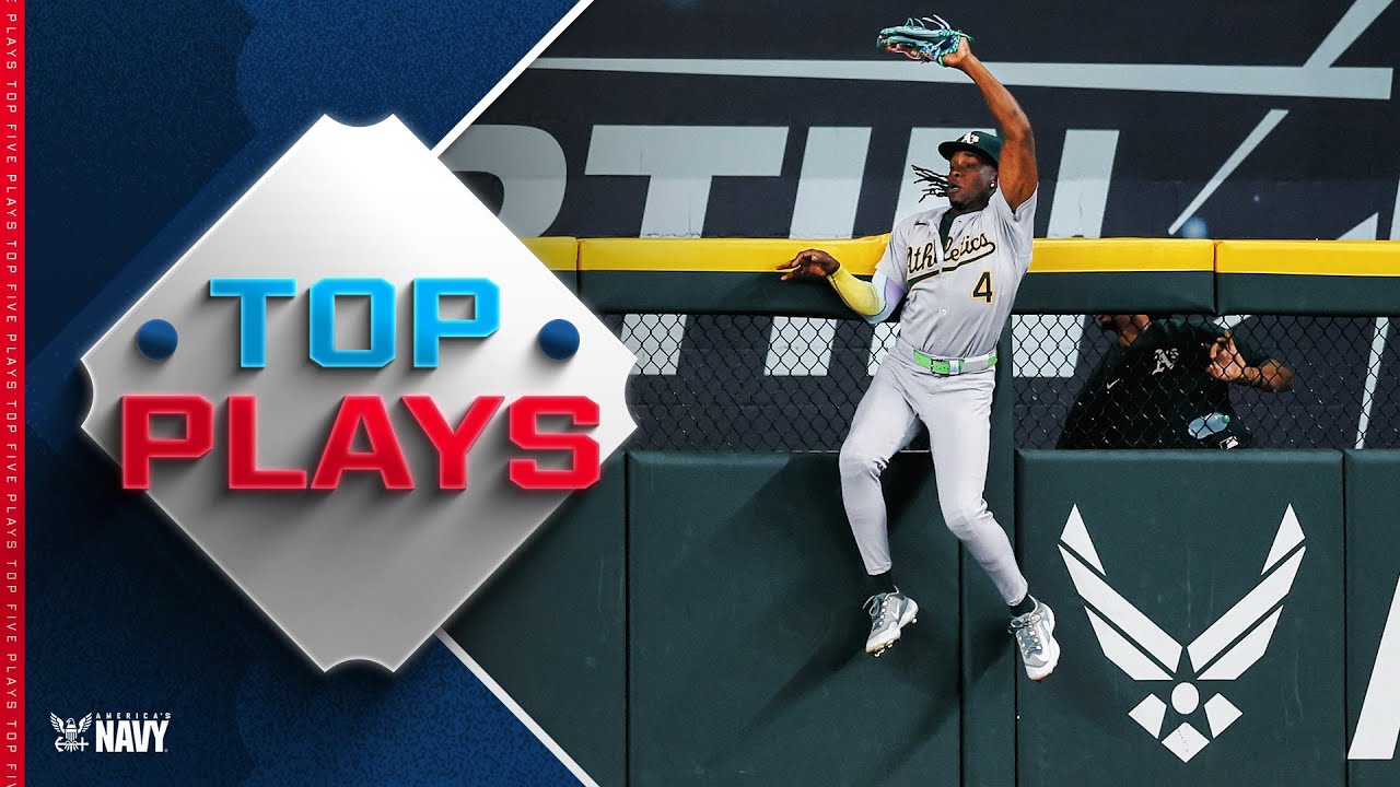 Top MLB Plays of 7/21! Lawrence Butler’s INSANE home run robbery, Kyle Tucker to the WALL, and MORE!