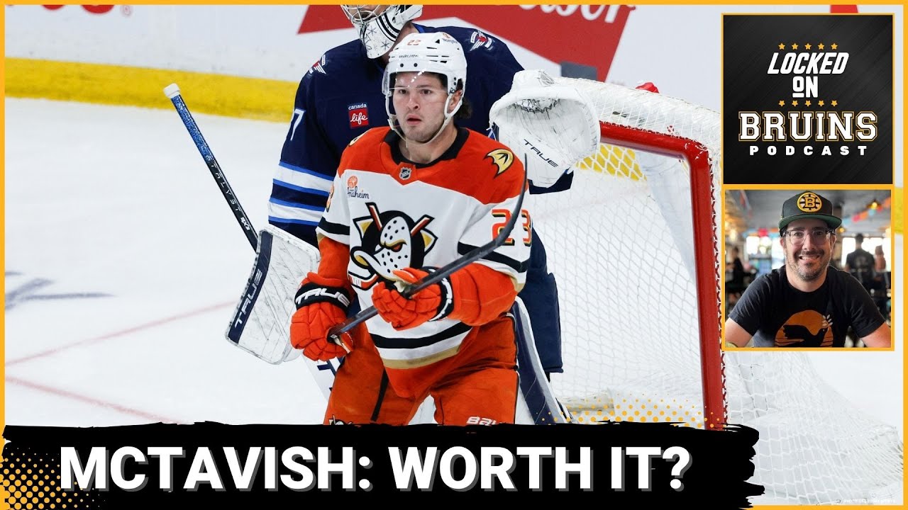 BOLD MOVE? Mason McTavish Offer Sheet Talk + Boston Bruins’ Winter Schedule Outlook