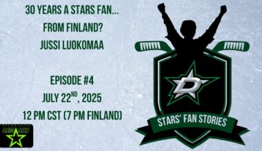 30 Years a Stars Fan from Finland? | Jussi’s Hockey Journey | Stars Fan Stories #4 | July 22nd, 2025