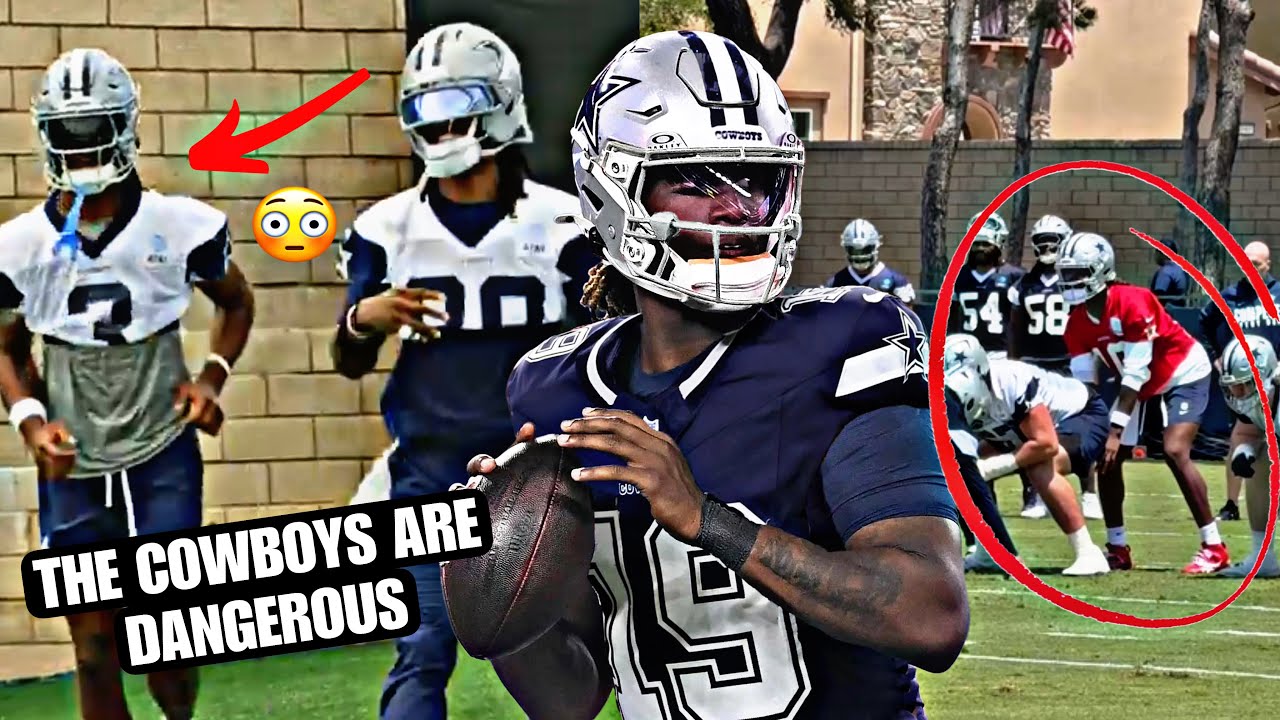 Dallas Cowboys INSANE Training Camp Highlights DAY1: Joe Milton LIGHTS UP Defense + George Pickens 😳
