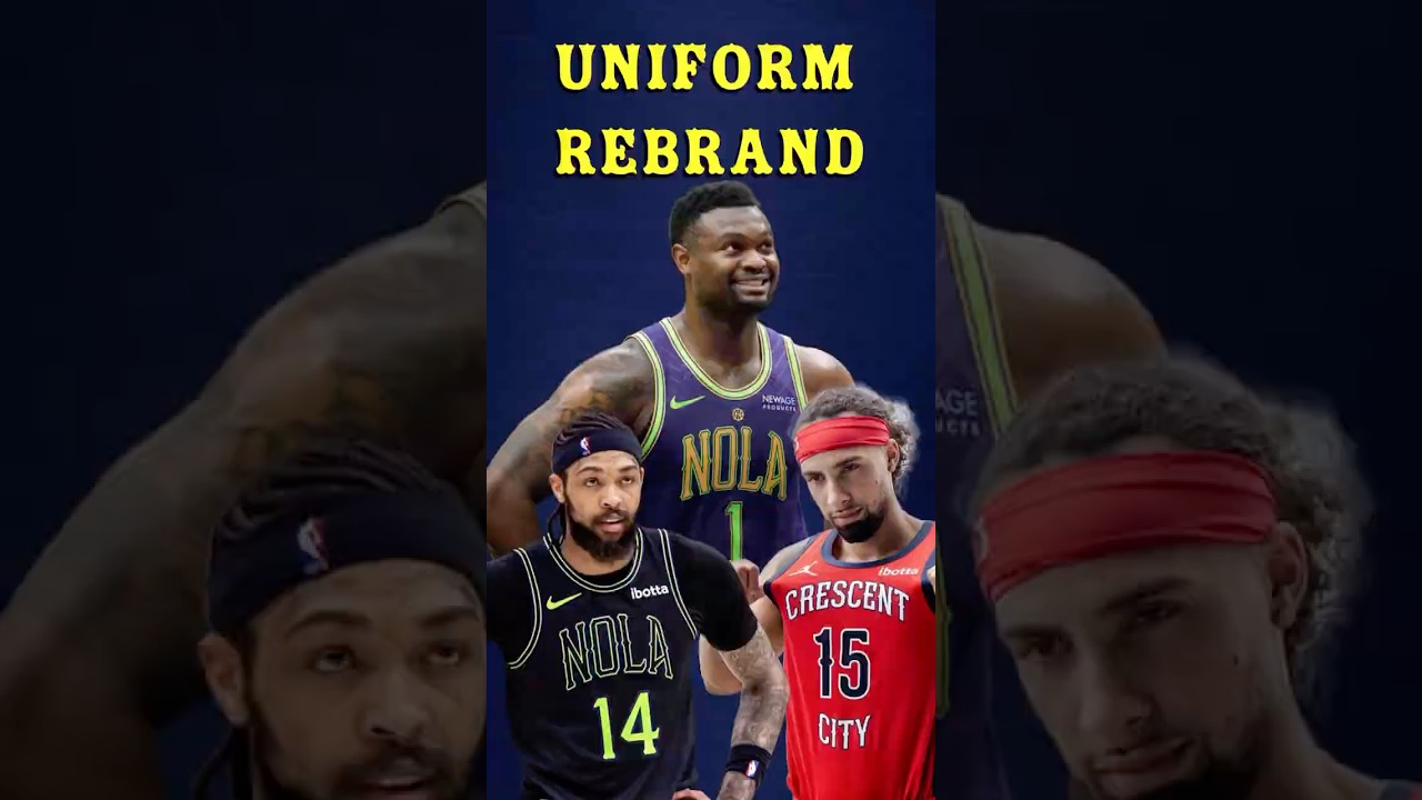 Pelicans need a new uniform rebrand #nba #neworleanspelicans #nbacontroversy #zionwilliamson