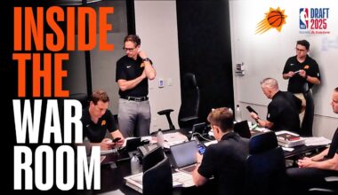 Inside the 2025 Phoenix Suns Draft War Room 🎥