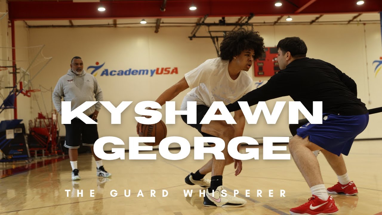 Wizards’ Kyshawn George Cooking in the Lab w/ NBA Skills Trainer Olin Simplis