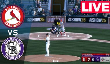 MLB LIVE🔴 St. Louis Cardinals vs Colorado Rockies - Jul 22, 2025 | Full Game MLB 2025 EN VIVO