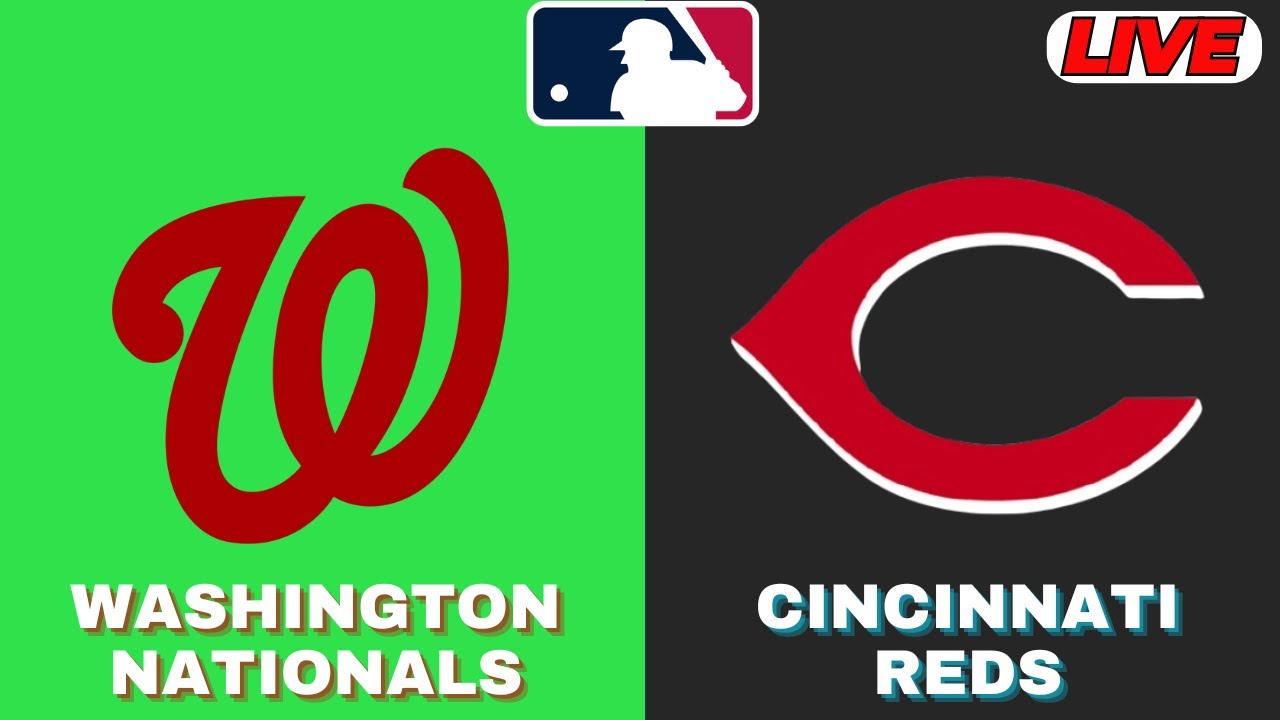 🔴LIVE : Cincinnati Reds Vs Washington Nationals | MLB 2025 | MLB Live Baseball Score