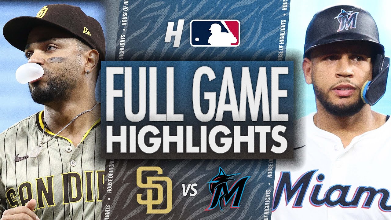 San Diego Padres vs Miami Marlins - FULL GAME HIGHLIGHTS | July 22, 2025 MLB Season