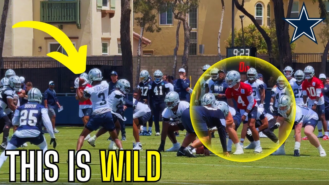 The Dallas Cowboys DAY 1 Training Camp Highlights ARE ELECTRIC... George Pickens FIRST LOOK