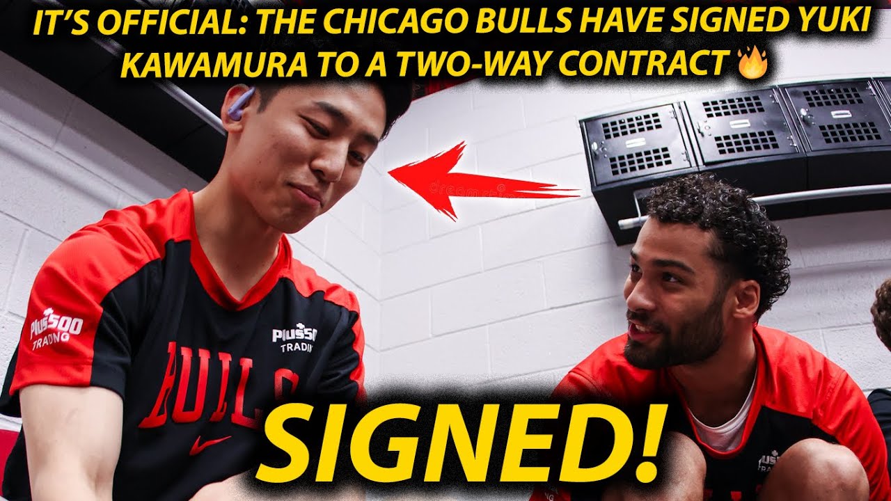 It’s Official: The Chicago Bulls Have Signed Yuki Kawamura To A Two-way Contract 🔥🐂