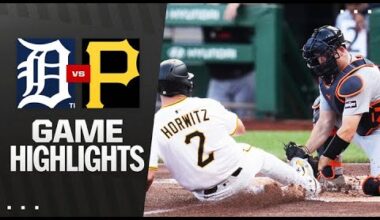Tigers vs. Pirates Game Highlights (7/22/25) | MLB Highlights