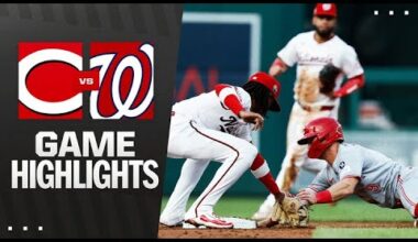 Reds vs. Nationals Game Highlights (7/22/25) | MLB Highlights