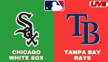 🔴LIVE : Chicago White Sox Vs Tampa Bay Rays | MLB 2025 | MLB Live Baseball Score