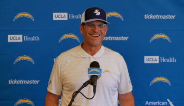 Jim Harbaugh On Camp In San Diego | LA Chargers