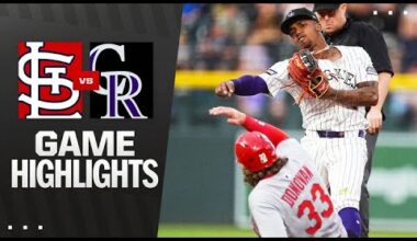 Cardinals vs. Rockies Game Highlights (7/22/25) | MLB Highlights