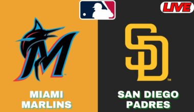 🔴LIVE : San Diego Padres Vs Miami Marlins | MLB 2025 | MLB Live Baseball Score