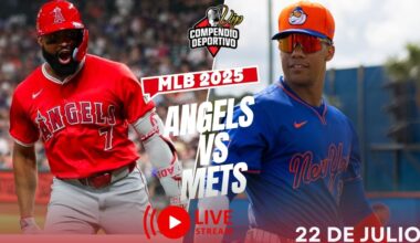 🔴 METS DE NUEVA YORK VS LOS ANGELES ANGELS EN VIVO MARTES 22 JULIO💥#MLB 2025
