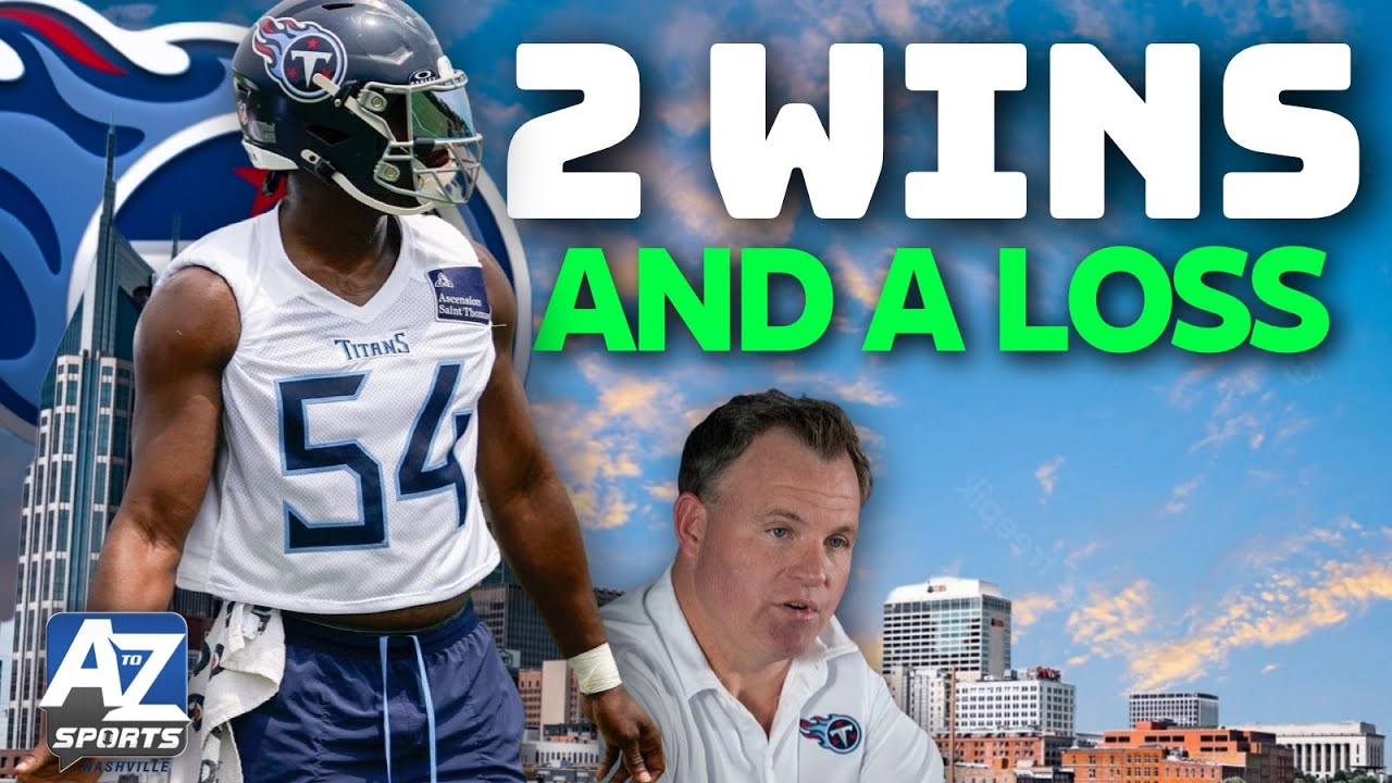 Titans training camp begins with two wins and a loss ahead day one of practice