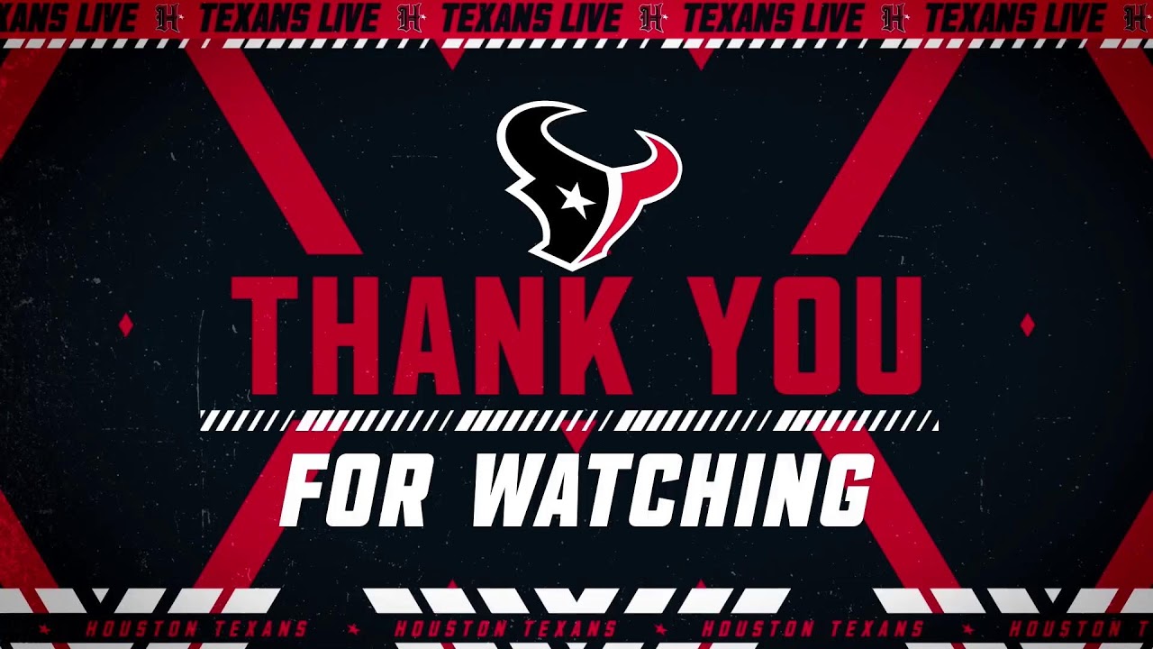 LIVE: Houston Texans EVP & GM Nick Caserio addresses the media