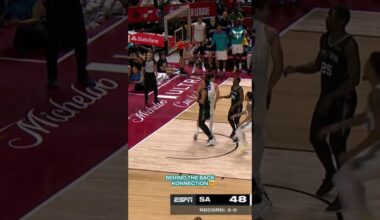 what a pass #konknueppel #pass #basketball #nbasummer