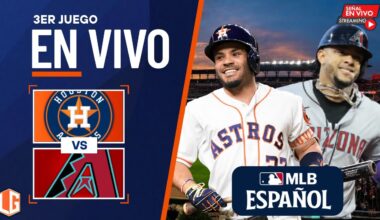 🔴 EN VIVO: Houston Astros Vs Arizona Diamondbacks - MLB LIVE - JUEGO 3