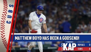 REKAP: ⚾️ Chicago Cubs 6-0 win over KC Royals. ‘Matthew Boyd has been a Godsend!’