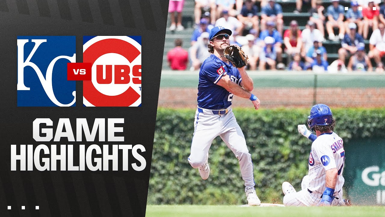 Royals vs. Cubs Game Highlights (7/23/25) | MLB Highlights
