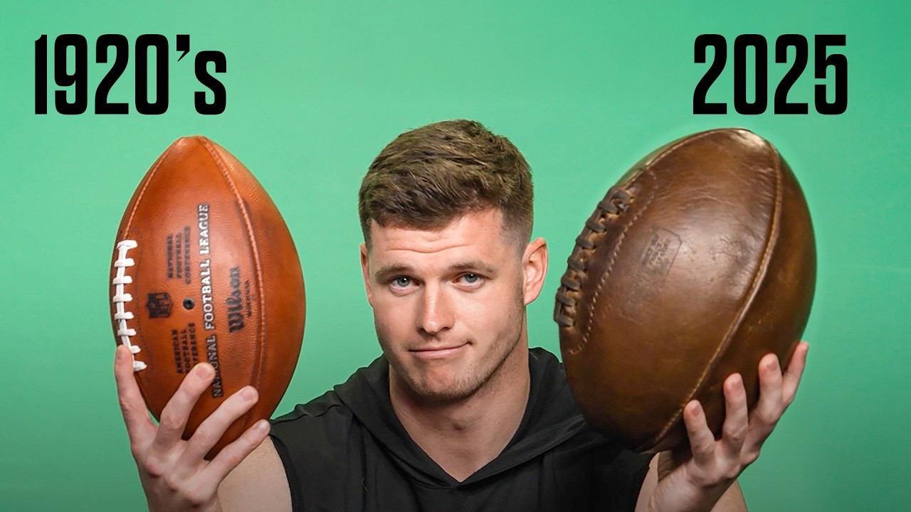 Eagles React to 100-Year-Old NFL Equipment