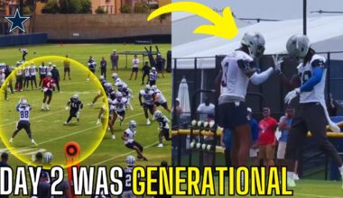 The Dallas Cowboys DAY 2 Training Camp Highlights Are NASTY... | Cowboys News |