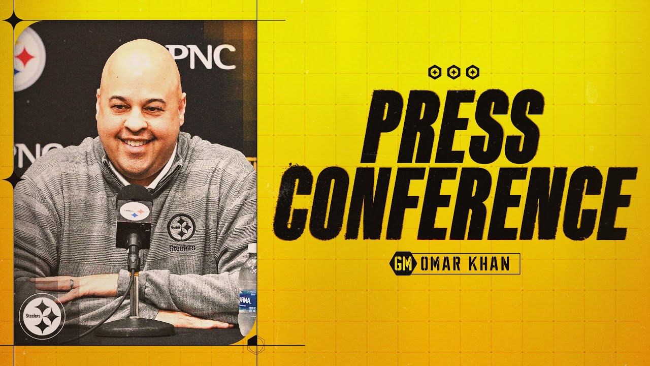 GM Omar Khan Press Conference (July 23) | Pittsburgh Steelers