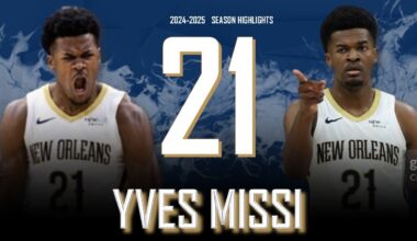 Yves Missi || 2024-2025 New Orleans Pelicans Highlights