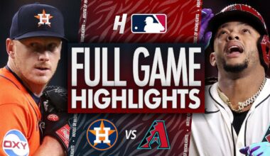Houston Astros vs Arizona Diamondbacks - FULL GAME HIGHLIGHTS | July 23, 2025 MLB Season