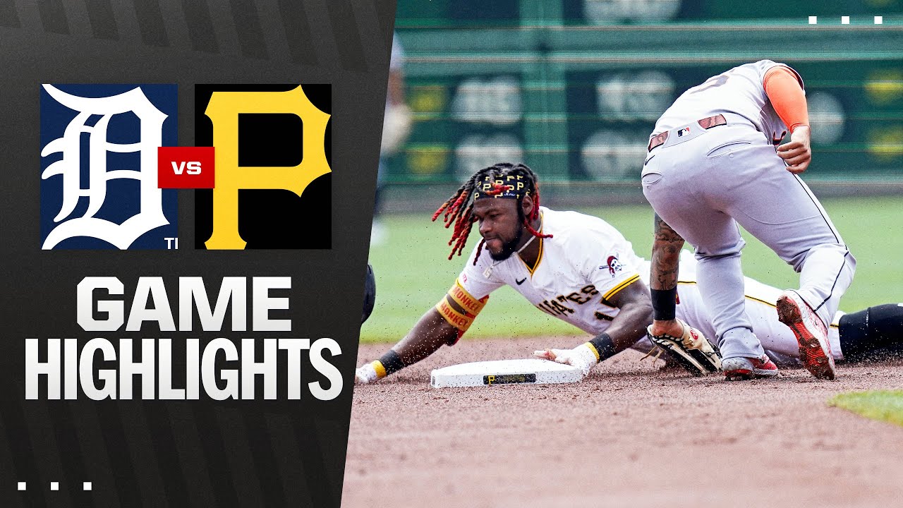 Tigers vs. Pirates Game Highlights (7/23/25) | MLB Highlights