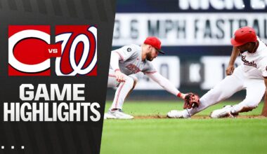 Reds vs. Nationals Game Highlights (7/23/25) | MLB Highlights