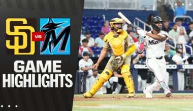 Padres vs. Marlins Game Highlights (7/23/25) | MLB Highlights