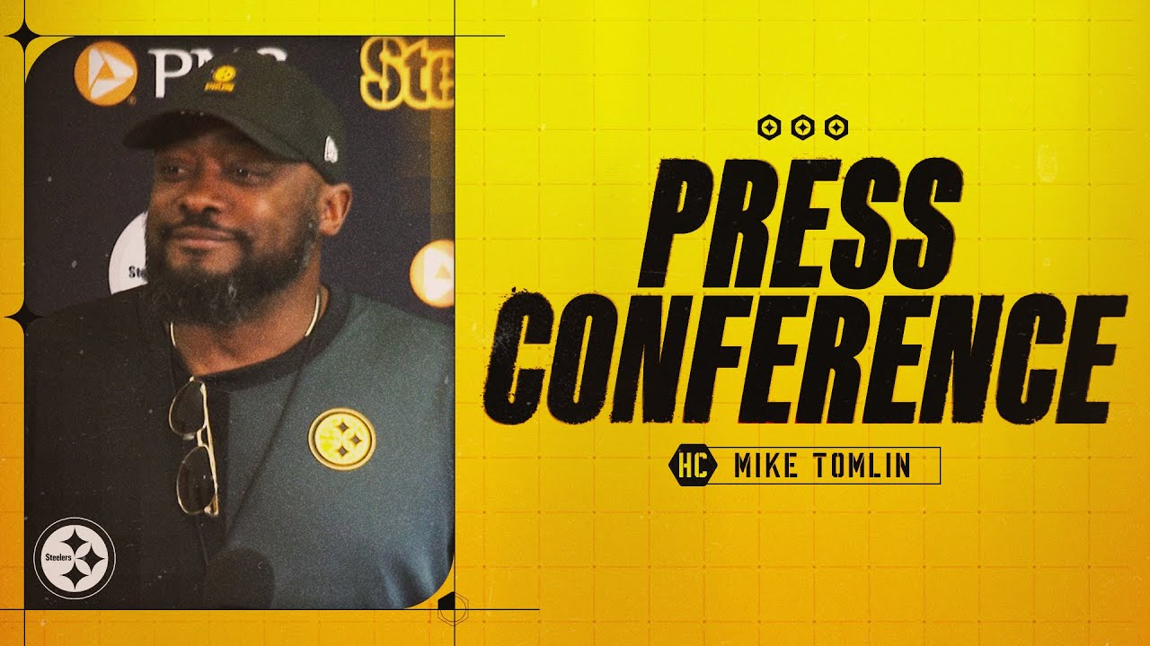 Coach Mike Tomlin Press Conference (July 23) | Pittsburgh Steelers