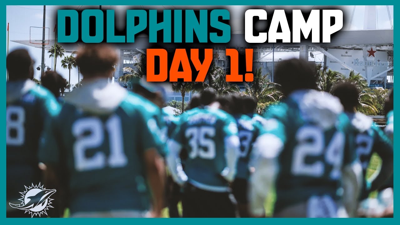Miami Dolphins 2025 Training Camp Day 1: We're Back!!